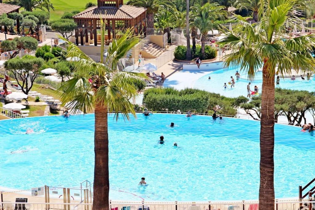 Dans Un Cadre D'Exception, Vue Mer Panoramique A Agay Cote D'Azur, Village Vacances Cap Esterel, T2 Avec Jardin, Golf, Climatisation, Wifi, 5 Piscines Saint-Raphaël Kültér fotó