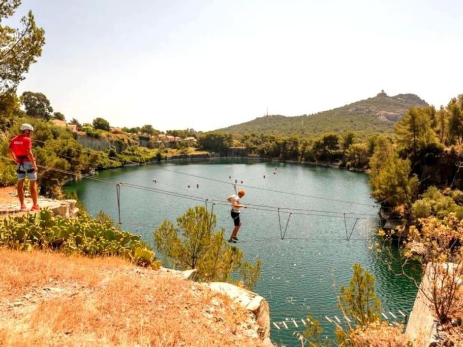 Dans Un Cadre D'Exception, Vue Mer Panoramique A Agay Cote D'Azur, Village Vacances Cap Esterel, T2 Avec Jardin, Golf, Climatisation, Wifi, 5 Piscines Saint-Raphaël Kültér fotó
