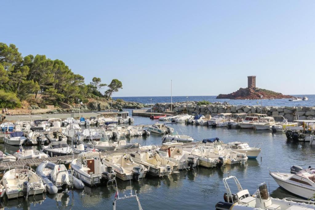 Dans Un Cadre D'Exception, Vue Mer Panoramique A Agay Cote D'Azur, Village Vacances Cap Esterel, T2 Avec Jardin, Golf, Climatisation, Wifi, 5 Piscines Saint-Raphaël Kültér fotó