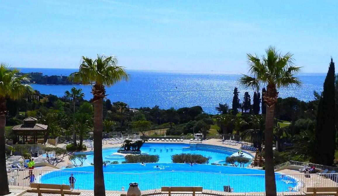 Dans Un Cadre D'Exception, Vue Mer Panoramique A Agay Cote D'Azur, Village Vacances Cap Esterel, T2 Avec Jardin, Golf, Climatisation, Wifi, 5 Piscines Saint-Raphaël Kültér fotó
